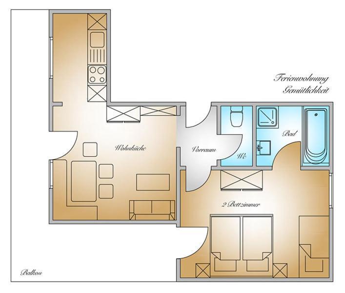 Gaestehaus Herrmann Фільцмос Номер фото